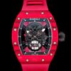 YS Factory Replica Richard Mille Tourbillon RM52-01 Red Carbon Fiber Case For Sale - Replica Watch Wholesale
