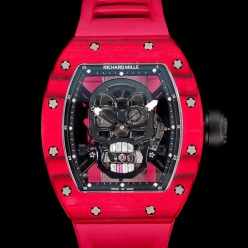 YS Factory Replica Richard Mille Tourbillon RM52-01 Red Carbon Fiber Case For Sale - Replica Watch Wholesale