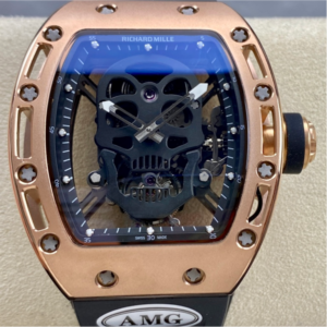 AMG Factory Replica Richard Mille Tourbillon RM052 Gold Case For Sale - Replica Watch Wholesale