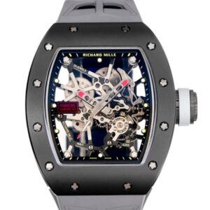 NEW Factory Replica Richard Mille RM035 Grey Rubber Strap For Sale - Replica Watch Wholesale