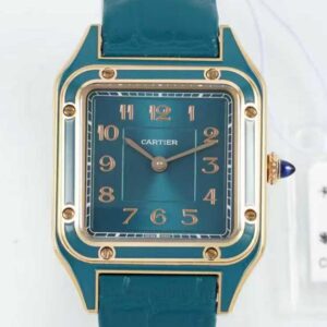 AF Factory Replica Cartier Santos WGSA0098 Alligator Leather Strap For Sale - Replica Watch Wholesale