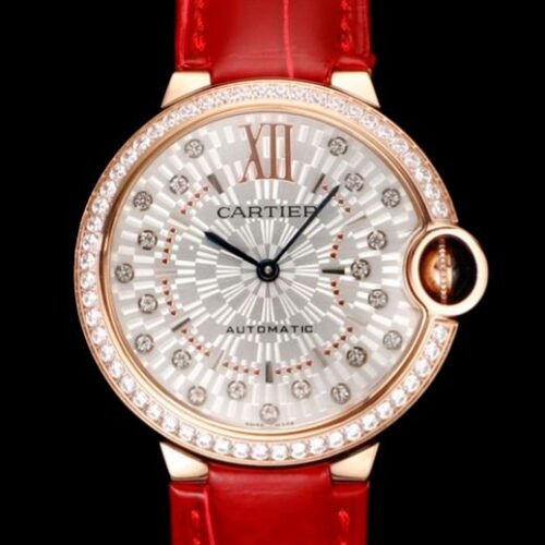 AF Factory Replica Cartier Ballon Bleu WJBB0080 Alligator Leather Strap For Sale - Replica Watch Wholesale