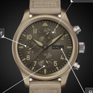 ZF Factory Replica IWC Pilot IW389103 Mojave Desert Special Edition For Sale - Replica Watch Wholesale