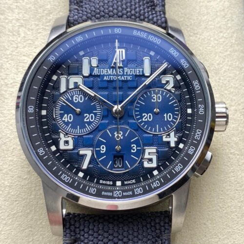 APF Factory Replica Audemars Piguet CODE 11.59 26048 Canvas Leather Strap For Sale - Replica Watch Wholesale