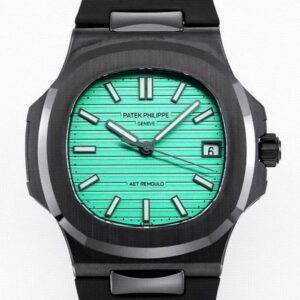 AET Factory Replica Patek Philippe Nautilus 5711 Black Ceramics Case For Sale - Replica Watch Wholesale