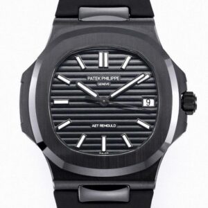 AET Factory Replica Patek Philippe Nautilus 5711 Black Ceramics Strap For Sale - Replica Watch Wholesale