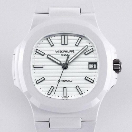 AET Factory Replica Patek Philippe Nautilus 5711 White Ceramic Bezel For Sale - Replica Watch Wholesale