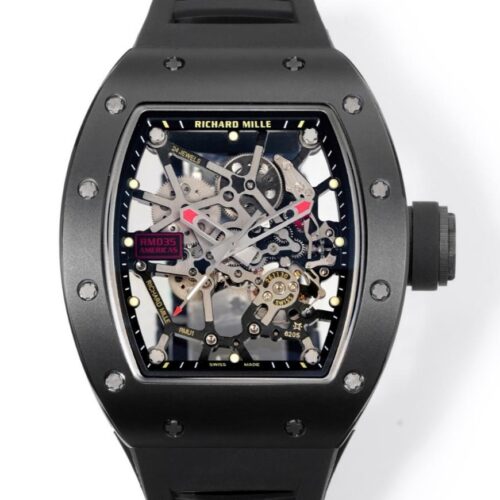 NEW Factory Replica Richard Mille RM035 Rubber Strap For Sale - Replica Watch Wholesale