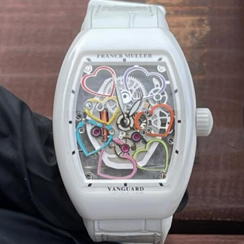 ABF Factory Replica Franck Muller Vanguard V32 S6 SQT Heart Skeleton For Sale - Replica Watch Wholesale