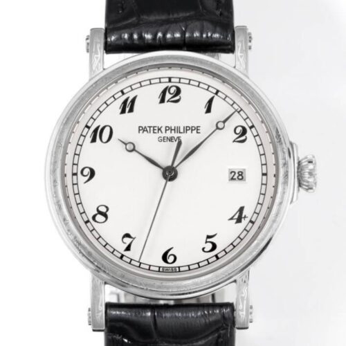 GR Factory Replica Patek Philippe Calatrava 5153G-011 Date Display Dial For Sale - Replica Watch Wholesale