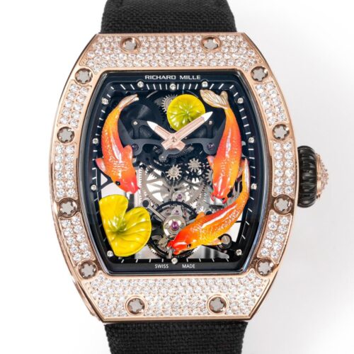 RM Factory Replica Richard Mille Tourbillon RM S10 Diamond-set Bezel For Sale - Replica Watch Wholesale