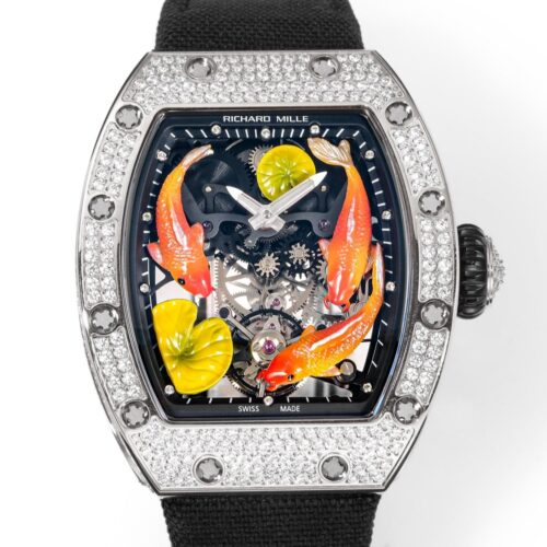 RM Factory Replica Richard Mille Tourbillon RM S10 Nylon Strap For Sale - Replica Watch Wholesale