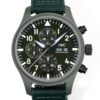 TWS Factory Replica IWC Pilot IW389106 Forest Green Ceramic Case For Sale - Replica Watch Wholesale