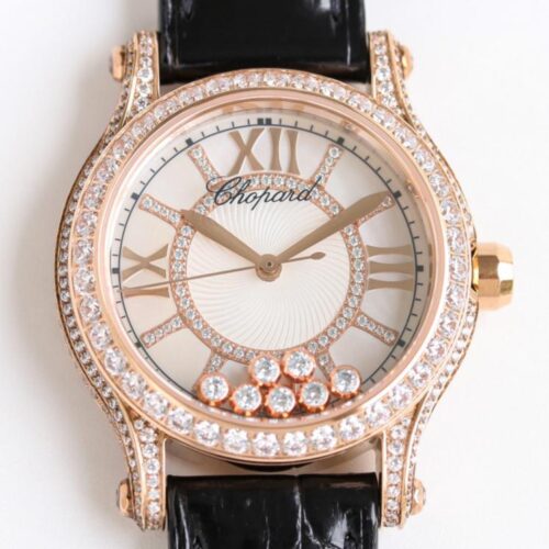 GR Factory Replica Chopard HAPPY SPORT 274891-5009 Diamond-set Bezel For Sale - Replica Watch Wholesale