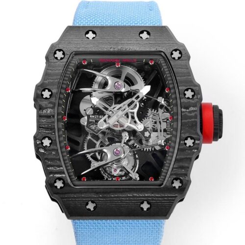 RM Factory Replica Richard Mille Tourbillon RM27-02 Rubber Strap For Sale - Replica Watch Wholesale