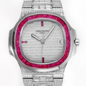 MS Factory Replica Patek Philippe Nautilus 5719-10G Diamond-set Dial For Sale - Replica Watch Wholesale