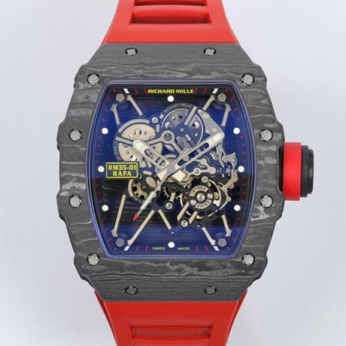 ZF Factory Replica Richard Mille RM35-01 Carbon Fiber Case For Sale - Replica Watch Wholesale