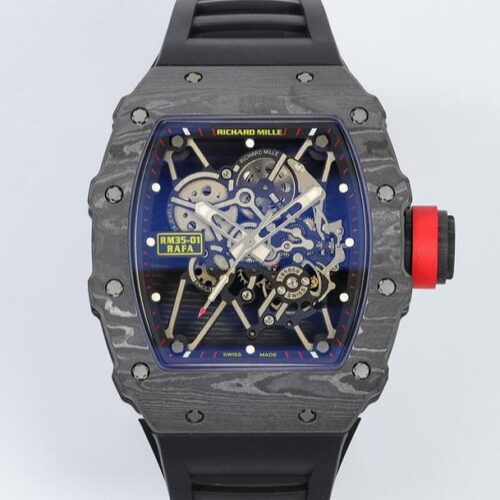 ZF Factory Replica Richard Mille RM35-01 Carbon Fiber Bezel For Sale - Replica Watch Wholesale