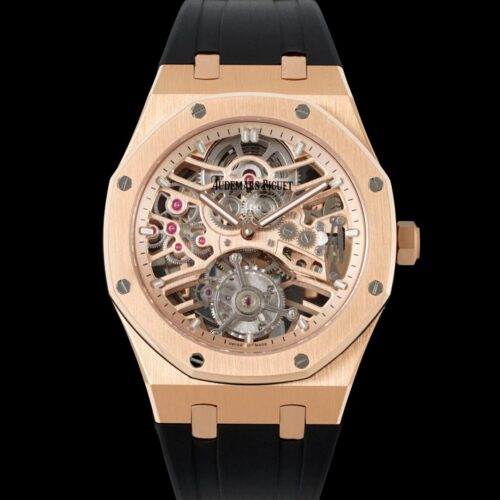APP Factory Replica Audemars Piguet Royal Oak Tourbillon 26735SG Skeleton Dial For Sale - Replica Watch Wholesale