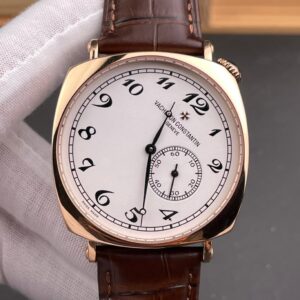 AI Factory Replica Vacheron Constantin Historiques 82035-000R-9359 Alligator Leather Strap For Sale - Replica Watch Wholesale