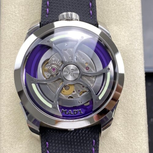 K1 Factory Replica MB&F MAD1 Tourbillon Battle Axe Purple Edition For Sale - Replica Watch Wholesale