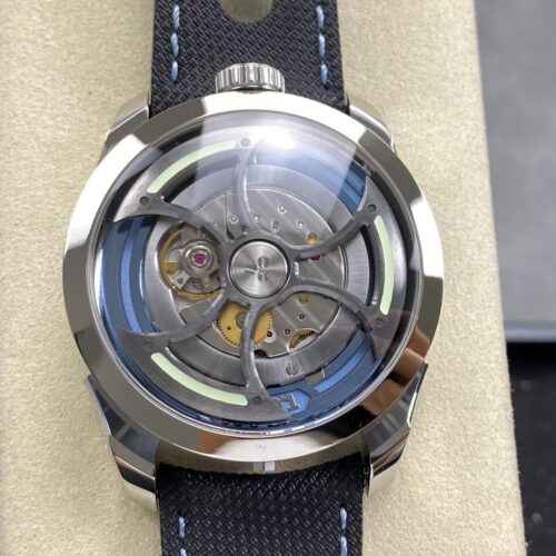 K1 Factory Replica MB&F MAD1 Tourbillon Battle Axe Blue Edition For Sale - Replica Watch Wholesale