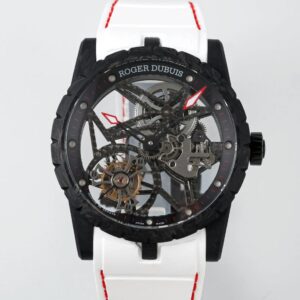 NEW Factory Replica Roger Dubuis Excalibur Tourbillon DBEX0577 Fully Hollow For Sale - Replica Watch Wholesale