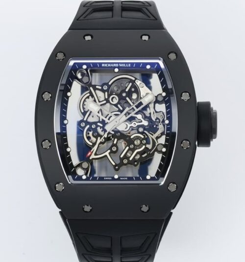 ZF Factory Replica Richard Mille RM055 V3 Rubber strap For Sale - Replica Watch Wholesale
