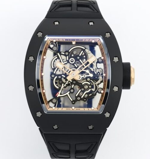 ZF Factory Replica Richard Mille RM055 V3 Black case For Sale - Replica Watch Wholesale