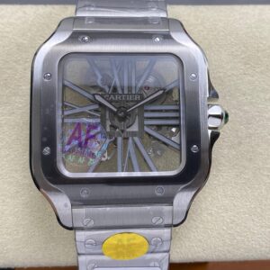 AF Factory Replica Cartier Santos WHSA0033 Skeleton Dial For Sale - Replica Watch Wholesale