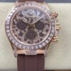 FH Factory Replica Rolex Cosmograph Daytona 126555TBR Rose Gold For Sale - Replica Watch Wholesale