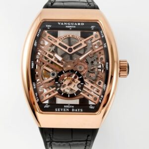 ABF Factory Replica Franck Muller MEN’S COLLECTION V45 S6 SQT NR BR (NR) Rose gold For Sale - Replica Watch Wholesale