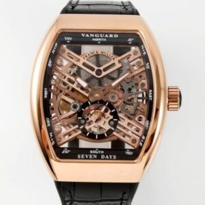 ABF Factory Replica Franck Muller MEN’S COLLECTION V45 S6 SQT NR BR (NR) Rose gold For Sale - Replica Watch Wholesale