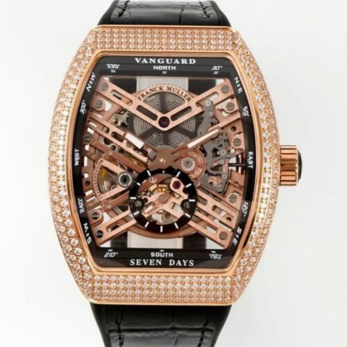 ABF Factory Replica Franck Muller MEN’S COLLECTION V45 Diamond bezel For Sale - Replica Watch Wholesale