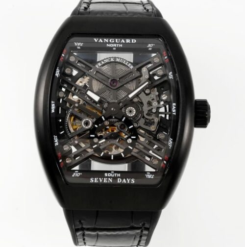 ABF Factory Replica Franck Muller MEN’S COLLECTION V45 S6 SQT NR BR (NR) Skeletonized dial For Sale - Replica Watch Wholesale