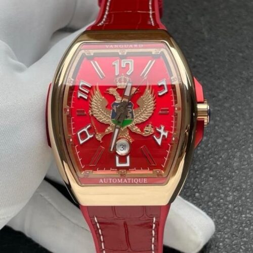 ABF Factory Replica Franck Muller Vanguard V45 SC DT RCG Montenegro OR Sapphire crystal For Sale - Replica Watch Wholesale