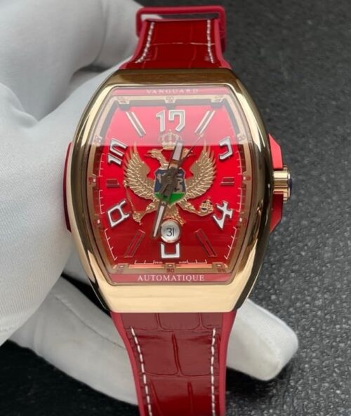 ABF Factory Replica Franck Muller Vanguard V45 SC DT RCG Montenegro OR Sapphire crystal For Sale - Replica Watch Wholesale