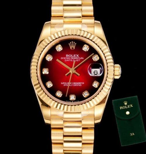 3A Factory Replica Rolex Datejust M278288RBR-0041 Gold For Sale - Replica Watch Wholesale