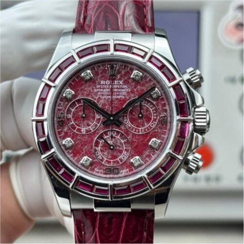 PPM Factory Replica Rolex Daytona 116589SALV Diamond bezel For Sale - Replica Watch Wholesale