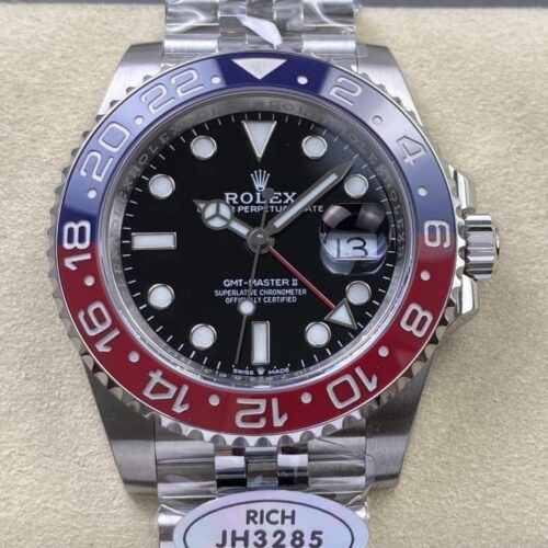 RICH Factory Replica Rolex GMT Master II m126710blro-0001 40MM For Sale - Replica Watch Wholesale