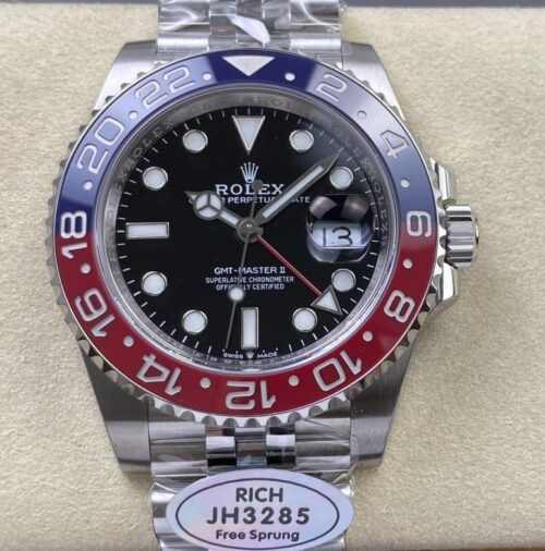 RICH Factory Replica Rolex GMT Master II m126710blro-0001 40MM For Sale - Replica Watch Wholesale