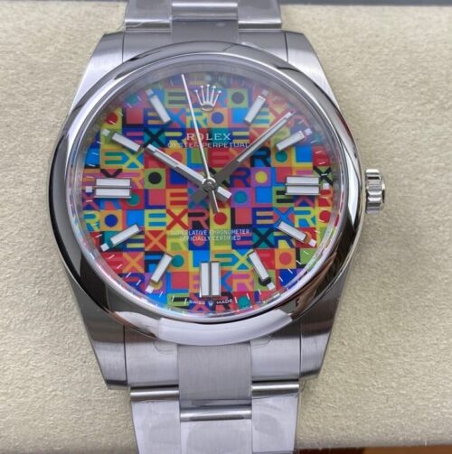 EWE Factory Replica Rolex Oyster Perpetual m134300-0010 Oyster steel For Sale - Replica Watch Wholesale