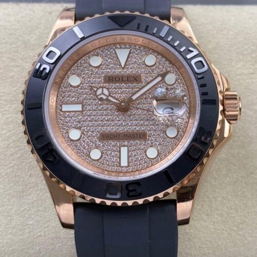 FH Factory Replica Rolex Yacht Master m116655-0005 Rose gold For Sale - Replica Watch Wholesale