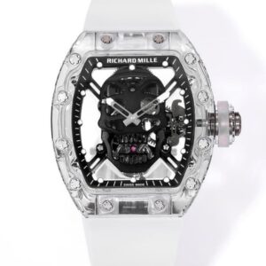 MS Factory Replica Richard Mille Tourbillon RM 52-01 Crystal Case For Sale - Replica Watch Wholesale