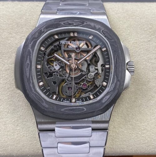 ADG Factory Replica Patek Philippe Nautilus 5711 Carbon fiber bezel For Sale - Replica Watch Wholesale