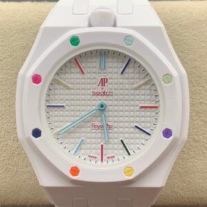 Replica Audemars Piguet x Swatch Royal Pop Bioceramic HUIT BLANC For Sale - Replica Watch Wholesale