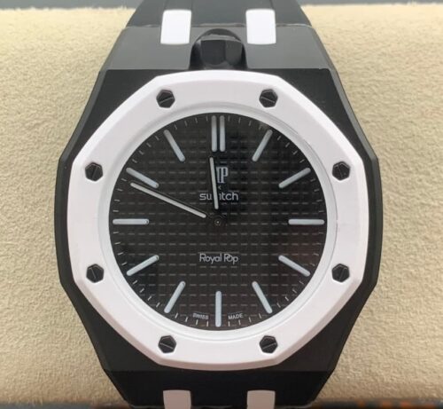 Replica Audemars Piguet x Swatch Royal Pop Bioceramic OCHO NEGRO For Sale - Replica Watch Wholesale