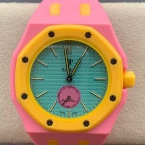 Replica Audemars Piguet x Swatch Royal Pop Bioceramic OTG Roz For Sale - Replica Watch Wholesale