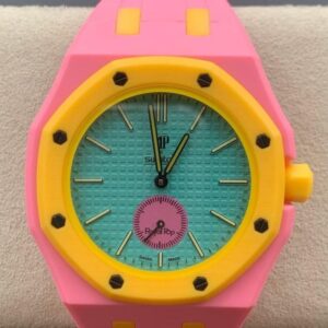 Replica Audemars Piguet x Swatch Royal Pop Bioceramic OTG Roz For Sale - Replica Watch Wholesale